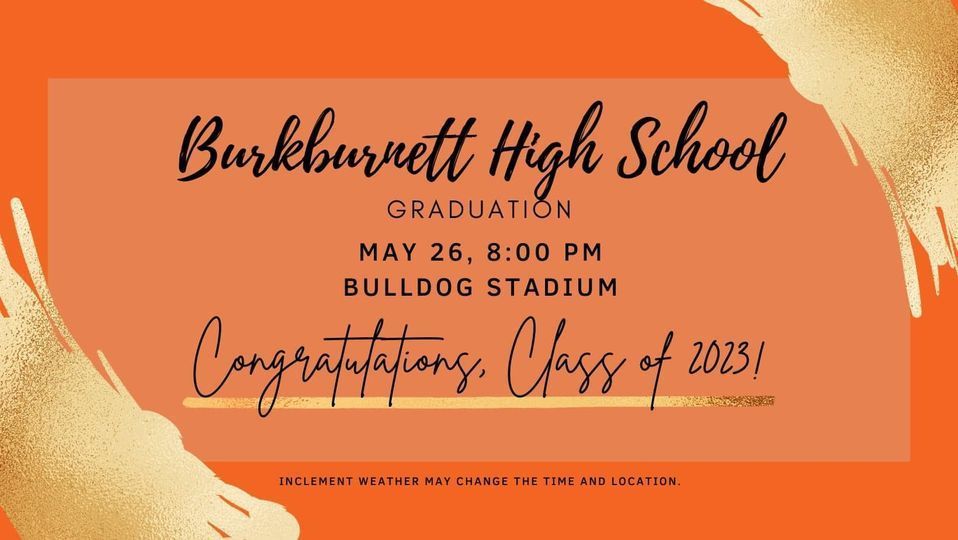 Burkburnett High School Graduation
