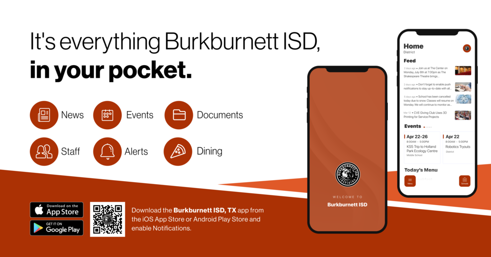ITs everything in Burkburnett ISD in your Pocket