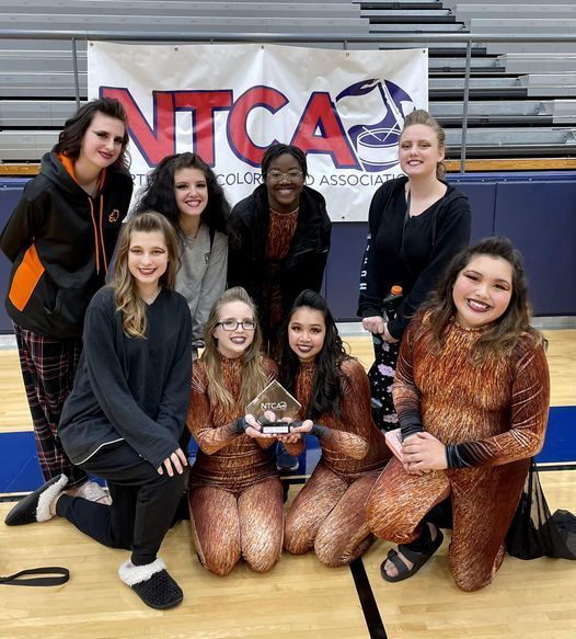 Winter Guard wins 2nd Place