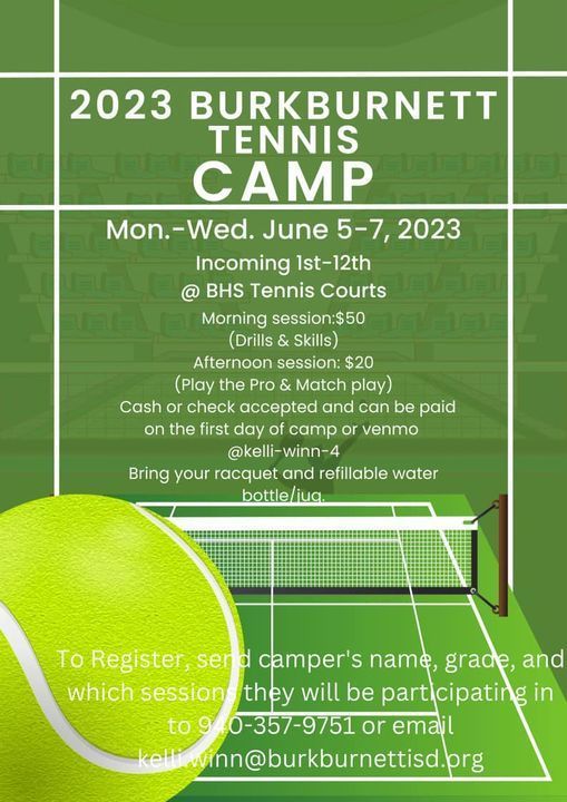Tennis Camp