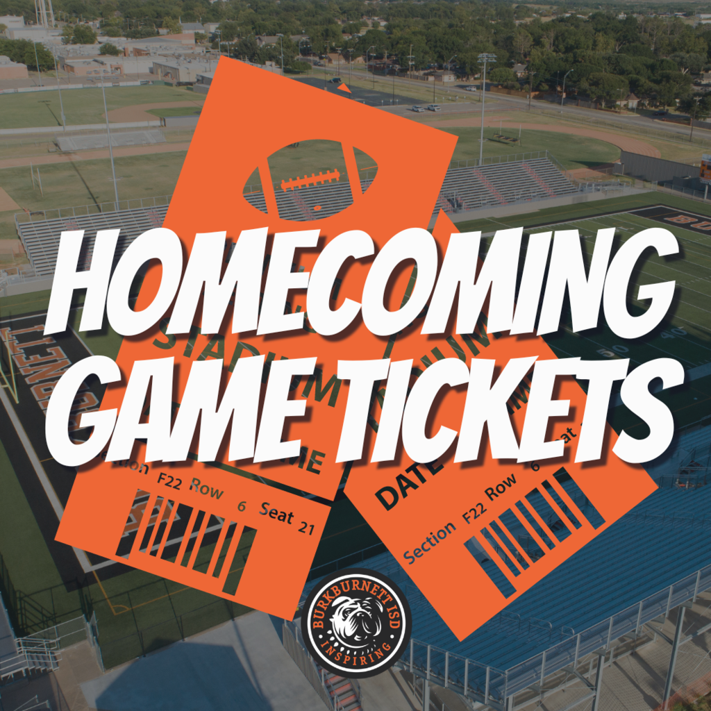 Homecoming Game Tickets. 